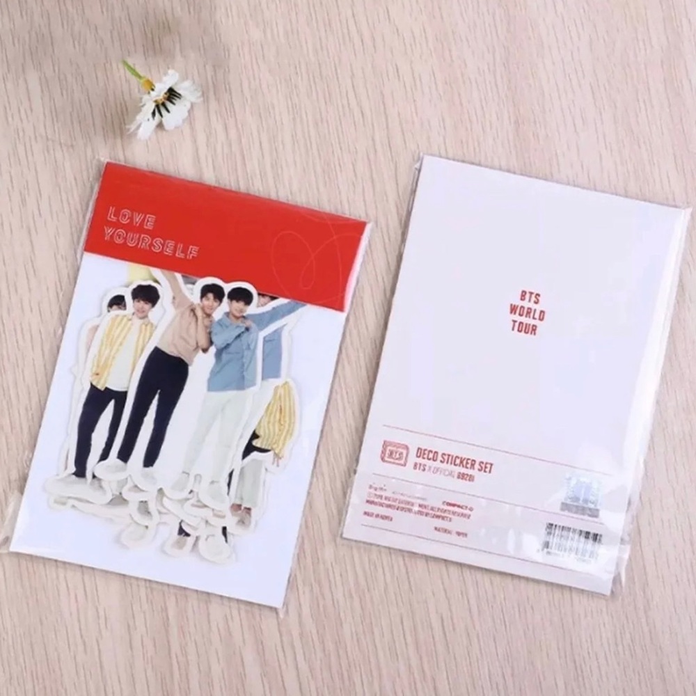 NEW 18pcs LY BTS Bangtan Stickers